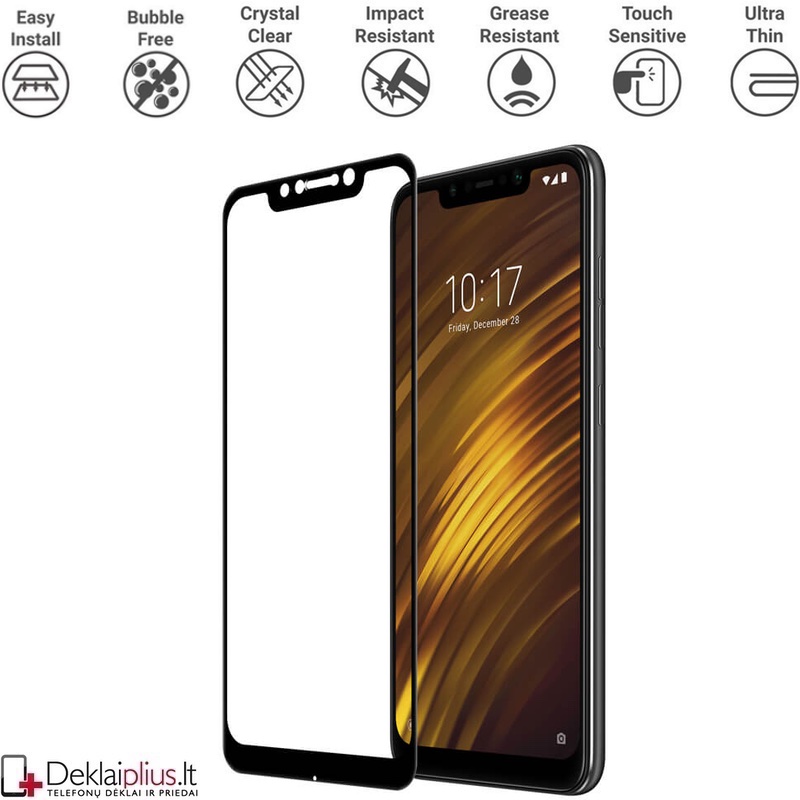 Apsauginis stikliukas per visą ekraną (POCOPHONE F1) Apsauginis stikliukas per visą ekraną (POCOPHONE F1)